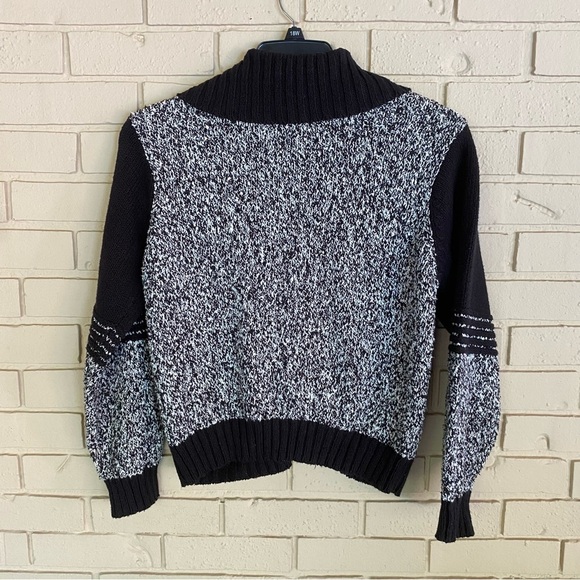 Vintage Fia Italia Handloomed Cardigan Sweater Art To Wear Artsy Womens M 80s - Picture 3 of 5